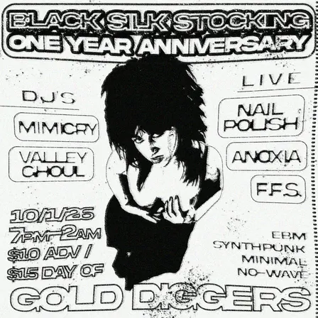 Black Silk Stocking // 1 Year Anniversary