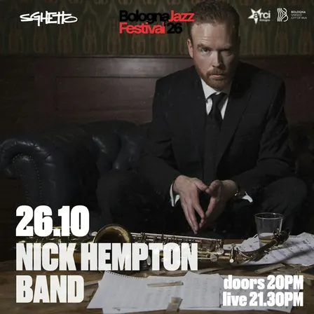 Nick Hempton trio | Bologna Jazz Festival x Sghetto