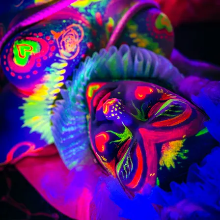 Neon Naked Life Drawing in Bethnal Green!