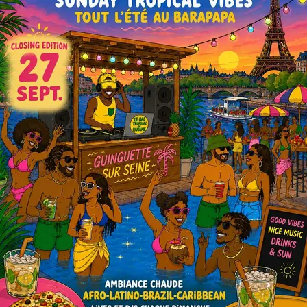 BARAPLAYA - Sunday Tropical vibes au Barapapa !