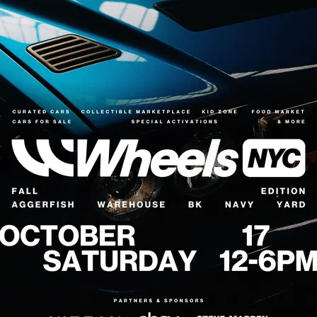 Wheels of NYC car show - Fall edition