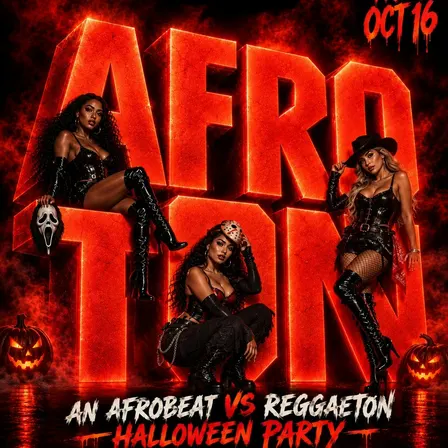 AFROTON: Afrobeat vs. Reggaetón Halloween Party
