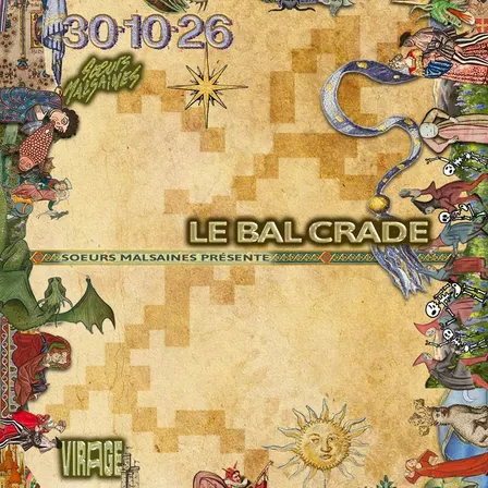 SOEURS MALSAINES PRÉSENTENT : LE BAL CRADE