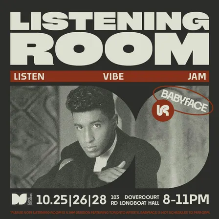 Listening Room: Babyface (Night 1)