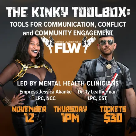 THE KINKY TOOLBOX - FLW26 Workshop