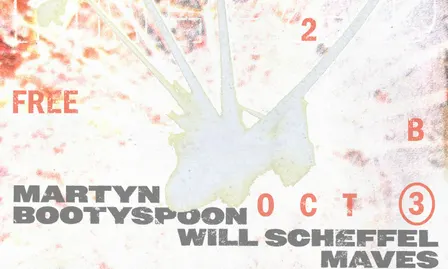 FREE 2 B FEATURING Martyn Bootyspoon, Will Scheffel b2b Maves, Chiara Manchia & House of Lords