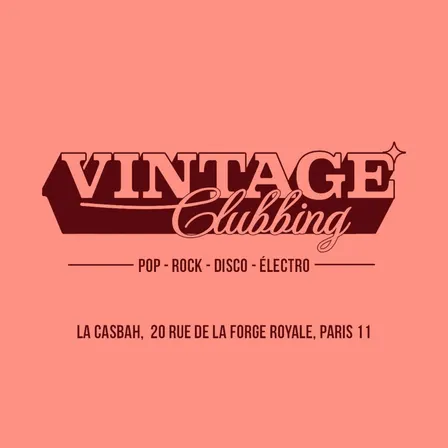 Vintage Clubbing w/ Panic