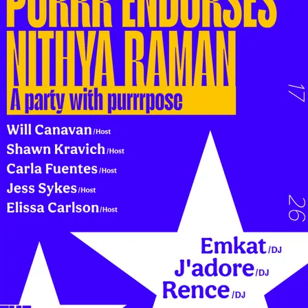 PURRR ENDORSES NITHYA RAMAN