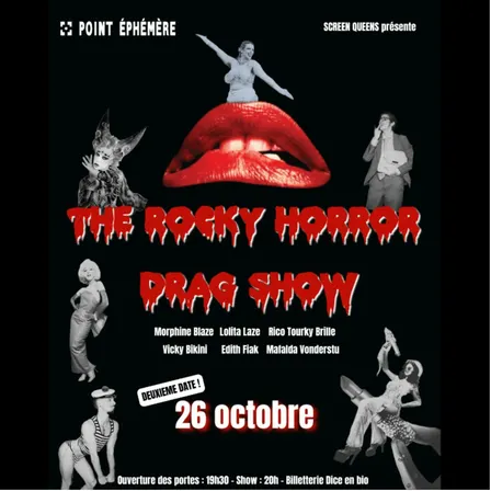 Screen Queens : The Rocky Horror Drag Show !