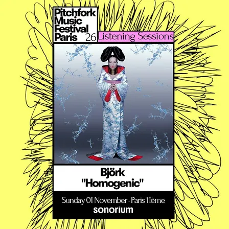 Listening session : Björk "Homogenic" - Pitchfork Paris x Sonorium