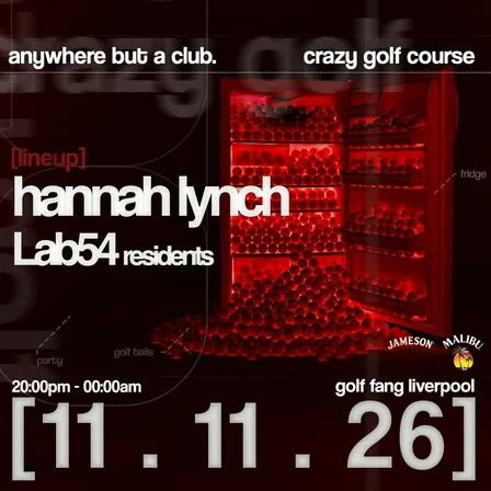 Liverpool | Golf Fang pop up: Crazy golf course