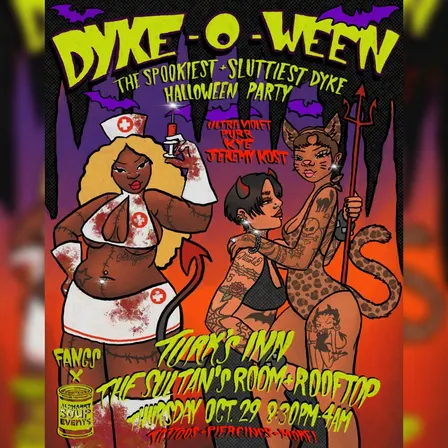 DYKE-o-Ween ft. DJ Ultra violet, DJ Purr, DJ Kye, Dj Jeremy Kost