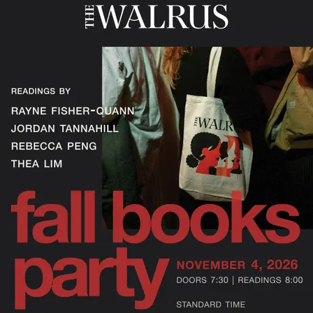 THE WALRUS FALL BOOKS PARTY