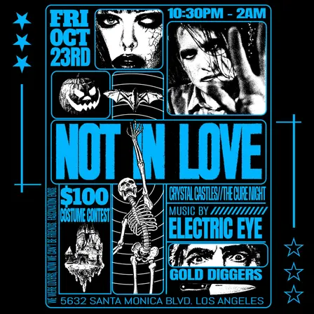 Not In Love: Crystal Castles & The Cure Night