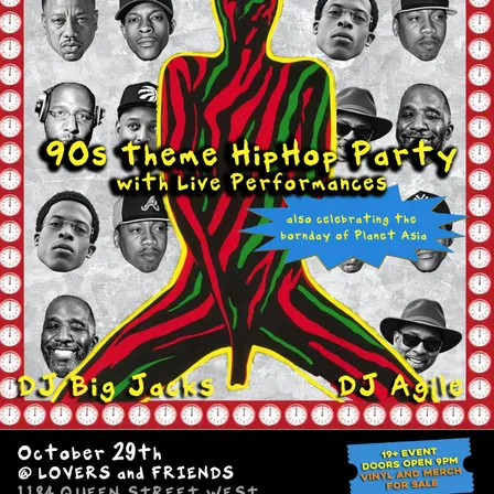 Planet Asia & Raz Fresco: 90s Hip-Hop Party
