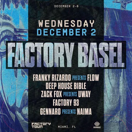 Factory Basel 2026 (Wednesday Pass)