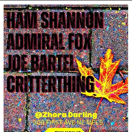 Ham Shannon, Admiral Fox, Joe Bartel, & Critterthing