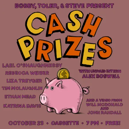 CASH PRIZES COMEDY