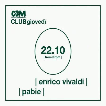 Club GIOVedì