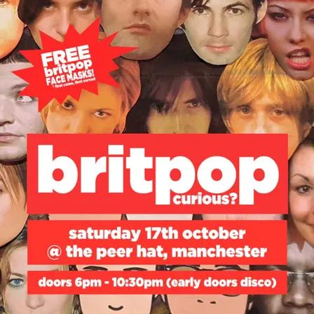 Britpop Curious? - an early doors indie disco (Manchester)
