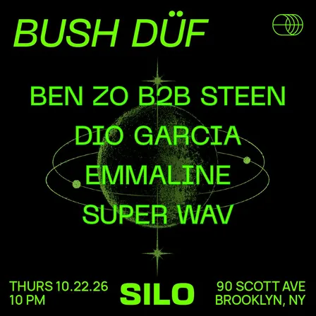 BUSH DÜF (Full Venue Event, Free w/ RSVP)