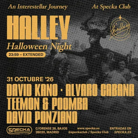 Halloween Night I Halley Club (Extended Time)