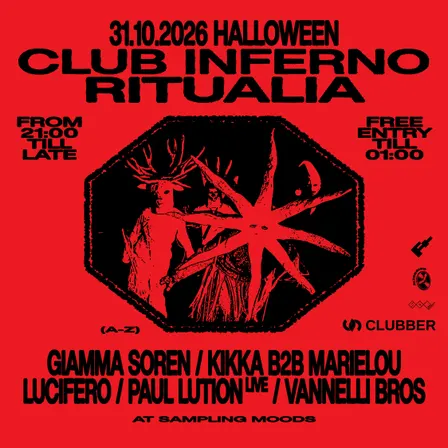 CLUB INFERNO RITUALIA - HALLOWEEN NIGHT - SAMPLING MOODS