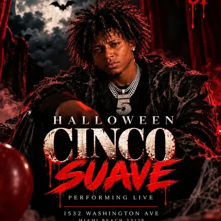 HALLOWEEN AT REVENGE: CINCO SUAVE LIVE