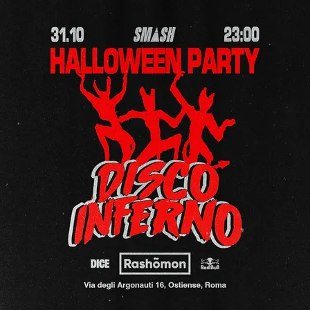 DISCO INFERNO: Halloween Party by SMASH