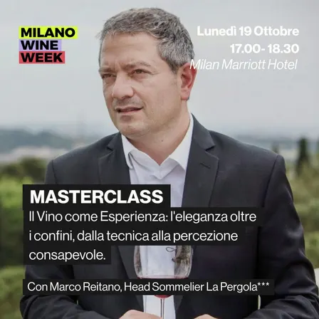 Masterclass: Il vino come non lo avete mai degustato prima