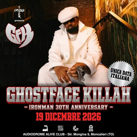 GHOSTFACE KILLAH for CROSSOVER