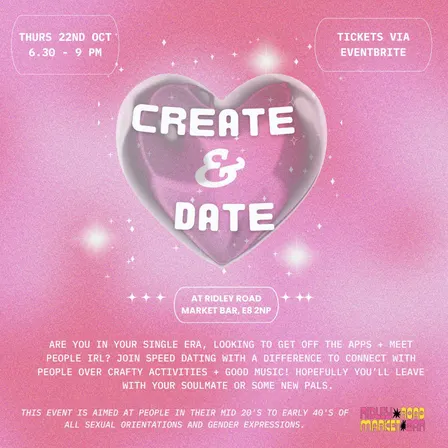 Create & Date - Inclusive Speed Dating