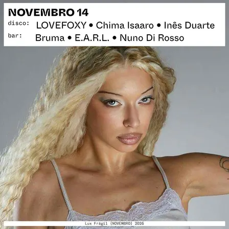 LOVEFOXY, Chima Isaaro, Inês Duarte, Pérola Negra Rádio