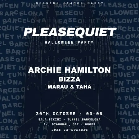 PleaseQuiet opening season Pres. Archie Hamilton