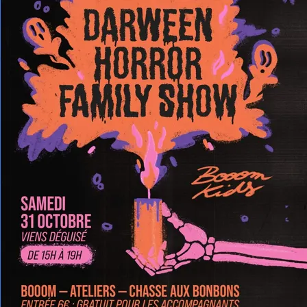 DARWEEN HORROR FAMILY SHOW
