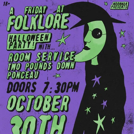 AFAF: HALLOWEEN PARTY w/ ROOM SERVICE