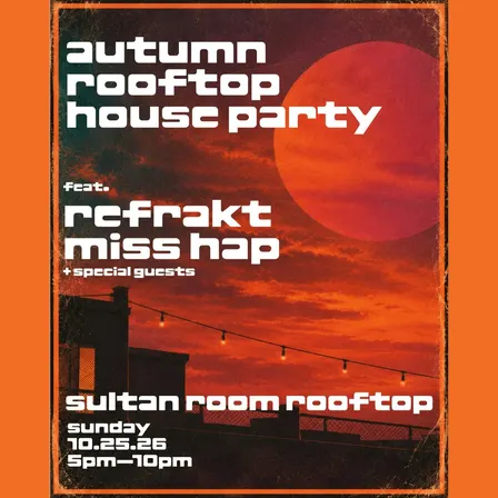 Autumn Rooftop House Party ft. Refrakt, Miss Hap & more