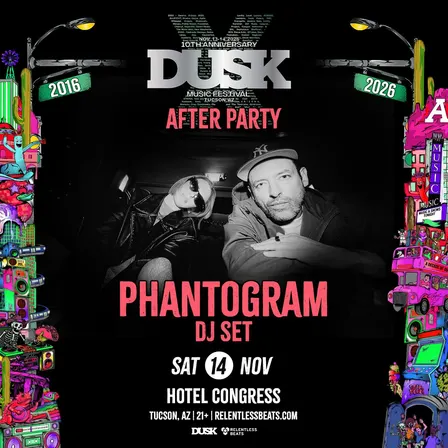 Phantogram DJ Set (Dusk Afterparty) at Hotel Congress