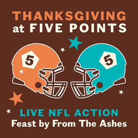Thanksgiving at Five Points Taproom & Courtyard