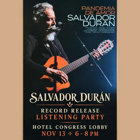 Salvador Duran Record Release Listening Party