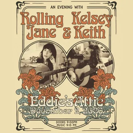 An Evening with Rolling Jane and Kelsey Keith