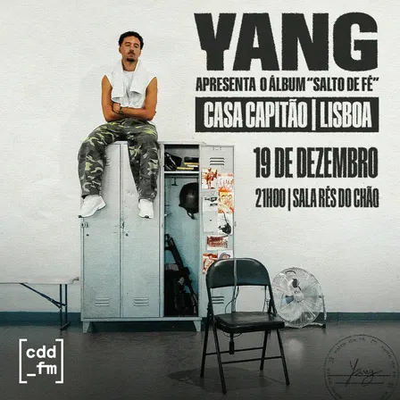 YANG - Apresenta o álbum "SALTO DE FÉ"