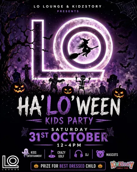 KIDZSTORY HALLOWEEN little monsters KIDS PARTY