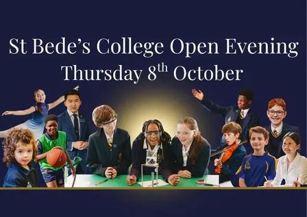 St Bede's Whole College Open Evening - 8th October 2026 (Open Event)