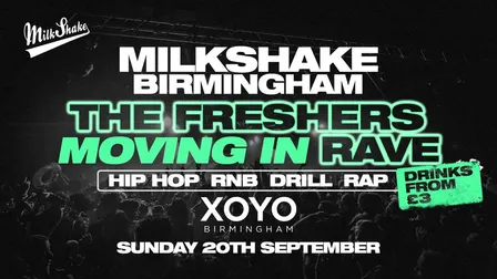 The Birmingham Freshers Moving In Rave