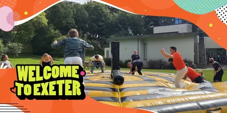 St Luke's Inflatable Assault Course