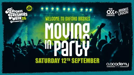 Welcome to Oxford Brookes Freshers || Saturday Night Special.