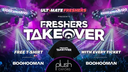 BOOHOO FRESHERS TAKEOVER