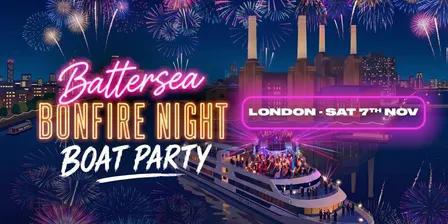 Battersea Bonfire Night Boat Party - London (21+ Only)