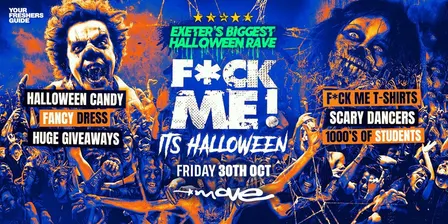 F*CK ME It's Halloween Exeter